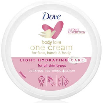 Dove Body Love Light Hydratation лек крем за тяло и лице 250ml