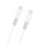 Dudao L25SC 60W USB-C - USB-C кабел с мека силиконова оплетка 1 м - бя (L25SC-1m)