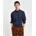 Gant Men's Micro Print Evening Blue Long-Sleeve Patterned Shirt - Evening Blue
