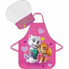 Aptex Detská zástera s čiapkou PAW PATROL 45X50 CM 2X33CM