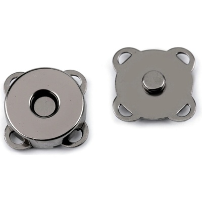 Pro Háčkování Magnetické zapínání 18 mm, černý nikl