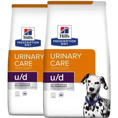 Hill's Hill s Prescription Diet u/d Грижа за пикочната система гранули за кучета 2 x 10 кг