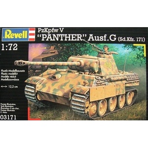 Revell Германски танк от Втората световна война PzKpfw V - сглобяем модел