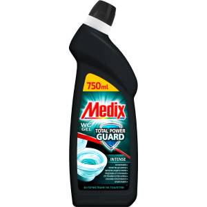 Medix Почистващ гел за тоалетна Power Intense, 750 ml (3032290)