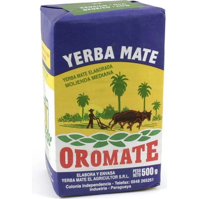 Oromate Čaj Yerba Maté Traditional Molienda Mediana 500 g