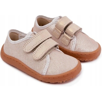 Froddo Dievčenské barefootové tenisky G1700440-1 do škôlky na suchý zips
