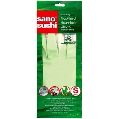 Sano Sushi латексови ръкавици с алое вера размер S