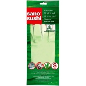 Sano Sushi латексови ръкавици с алое вера размер S
