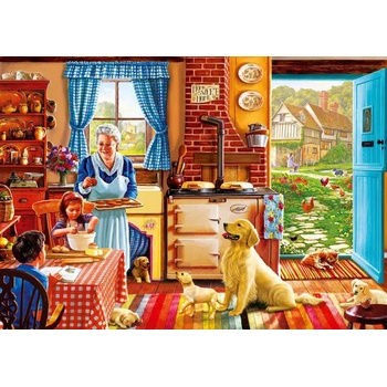 Image 1 of Bluebird Puzzle - Puzzle Cottage Interior 300 - 300 piese