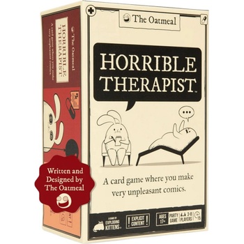 Exploding Kittens Настолна игра Horrible Therapist (Base Edition) - Парти (HOTH-COR)