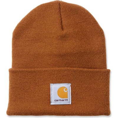 Carhartt Pletená čiapka s rebrovaním Hodinky Carhartt hnedá