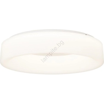 Top Light - LED таванно осветително тяло HALO с възможност за димиране LED/60W/230V Ø 60 см бяло + дистанционно управление (TP1881)