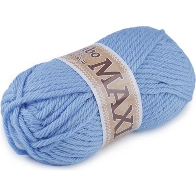 Pletací příze Jumbo Maxi 100 g Varianta: 13 (912) modrá dětská, Balení: 1 ks 44062/88797/202784