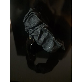 Radi handmade Черна дънкова диадема (910)