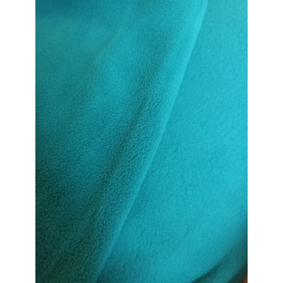 Fleece 240g, 1 metr, tyrkysový