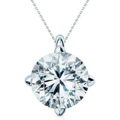 Savicki Náhrdelník biele zlato, laboratórny diamant DL-N-BR-100-LAB-B
