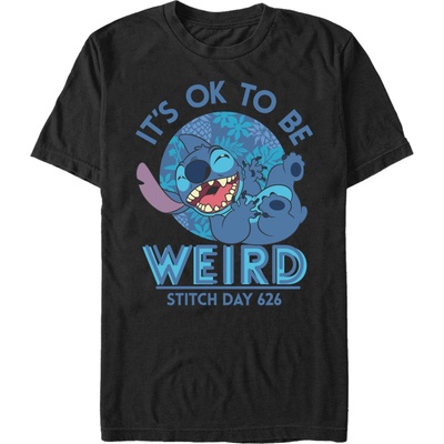 ZOOT. Fan Черна тениска Disney Ok Weirdo ZOOT. Fan | Cheren | МЪЖЕ | XS