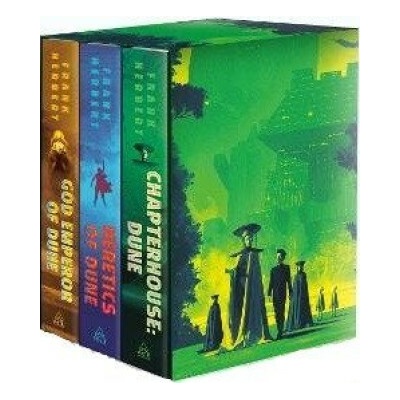 Frank Herbert's Dune Saga Books 4-6 Deluxe Hardcover Boxed Set