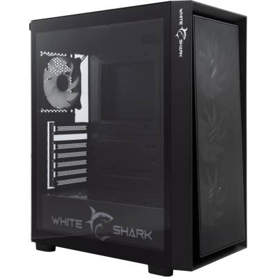 White Shark Warhead-3 Black 4 Fans GCC-2401