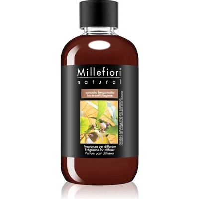 Millefiori Milano Natural náplň do aroma difuzéru Santal a bergamot 250 ml – Zbozi.Blesk.cz