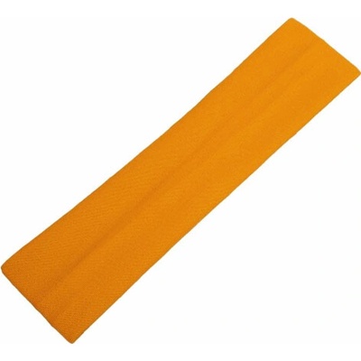 RB-nakuplevne Oranžová látková čelenka, šířka 5 cm