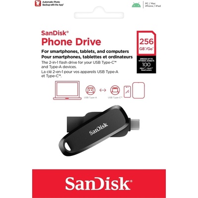 SanDisk Phone Drive 256GB SDDDC6-256G-G46