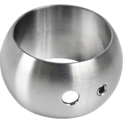 Držiak madla, prstenec na ø 42,4 mm, brúsená AISI 304