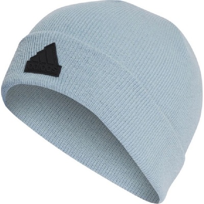 adidas logo beanie cuf II3524 sivá