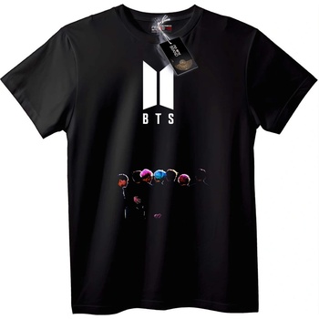 NOONEBRAND Тениска BTS лого с групова снимка - 2XL, White