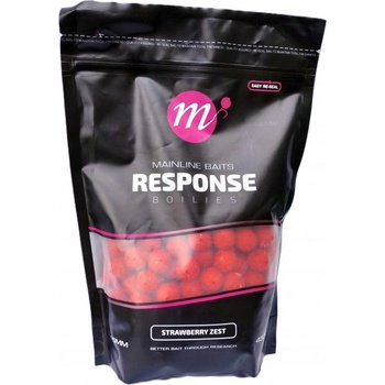 MAINLINE Boilies Shelf Life Response 450g 15mm Strawberry Zest