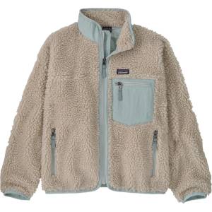 Patagonia Детско поларено яке Patagonia Kid's Retro-X Jacket Casual jacket - Natural / Virtually Blue (703-6211-0612)