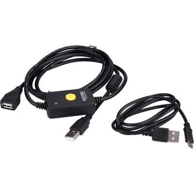 Extol 8825221A pro přenos dat k posuvkám 8825221 a 8825224, USB m - vstup i výstup, 2,8m