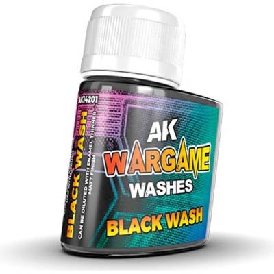 AK Interactive Wash for Wargamers black Wash