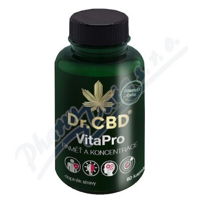 Dr.CBD VitaPro Paměť a koncentrace 60 kapsúl