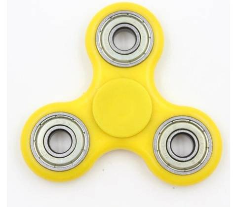 Fidget Spinner Klasický žlutý