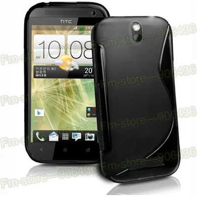 HTC Desire 501 Силиконов Калъф + Протектор