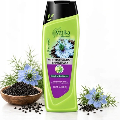 Dabur Vatika šampon s černým kmínem 400 ml