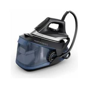 Rowenta VR8325 Turbosteam Steam Ironing Station, 2600 Watts, 120 g/min constant steam, 350 g/min extra steam boost, fast heating, 1.7 L water tank, anti-calc system, eco mode, Black/Blue Ютии