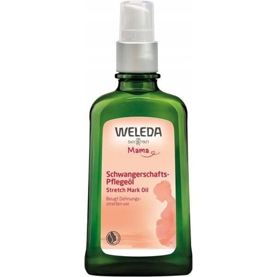 Weleda Mama 100 ml rastlinný olej na masáž proti striám pre tehotné ženy