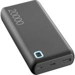 Cellularline Външна батерия ESSENCE 2 20000 mAh черна 15200