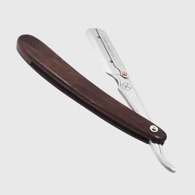 Parker SRDW Dark Brown Shavetta na holení s dřevěnou rukojetí