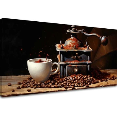 Kávové obrazy do kuchyne Čaro Obyčajných Vecí | rôzne rozmery - 50x100 cm