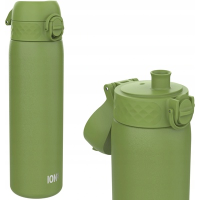Ion8 oceľová zelená khaki vojenská 600 ml