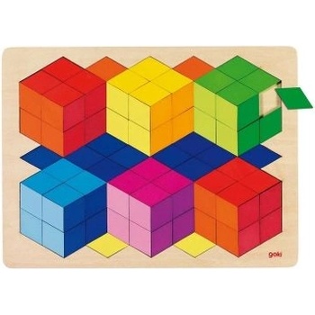 Image 1 of Goki - Дървен пъзел 3D (57664)