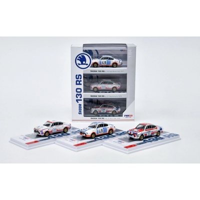 FOX18 Škoda 130 RS 3 ks 1:64