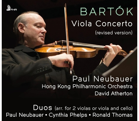 Bartk Viola Concerto Revised Version CD Album