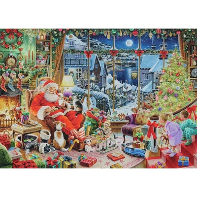 Ravensburger Christmas Limited Edition č. 30 Santa si dáva pauzu 1000 dielov