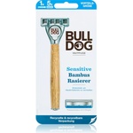 Bulldog Sensitive Bamboo самобръсначка + резервни остриета
