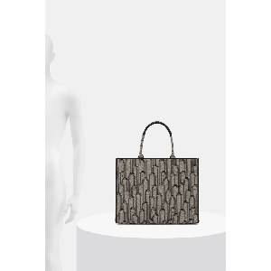 Furla чанта tote дамска от памук Opportunity L Tote (WB00255.BX4614.TON00)
