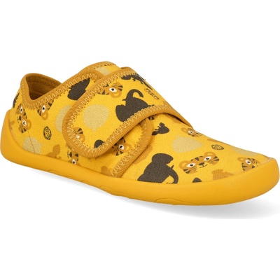 Affenzahn Slipper Cotton Movy Tiger žltá